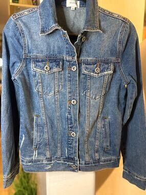Wishlist Women's Classic Denim Jacket Small 2-6